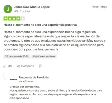 Opiniones Alumnos Reales Revolutia